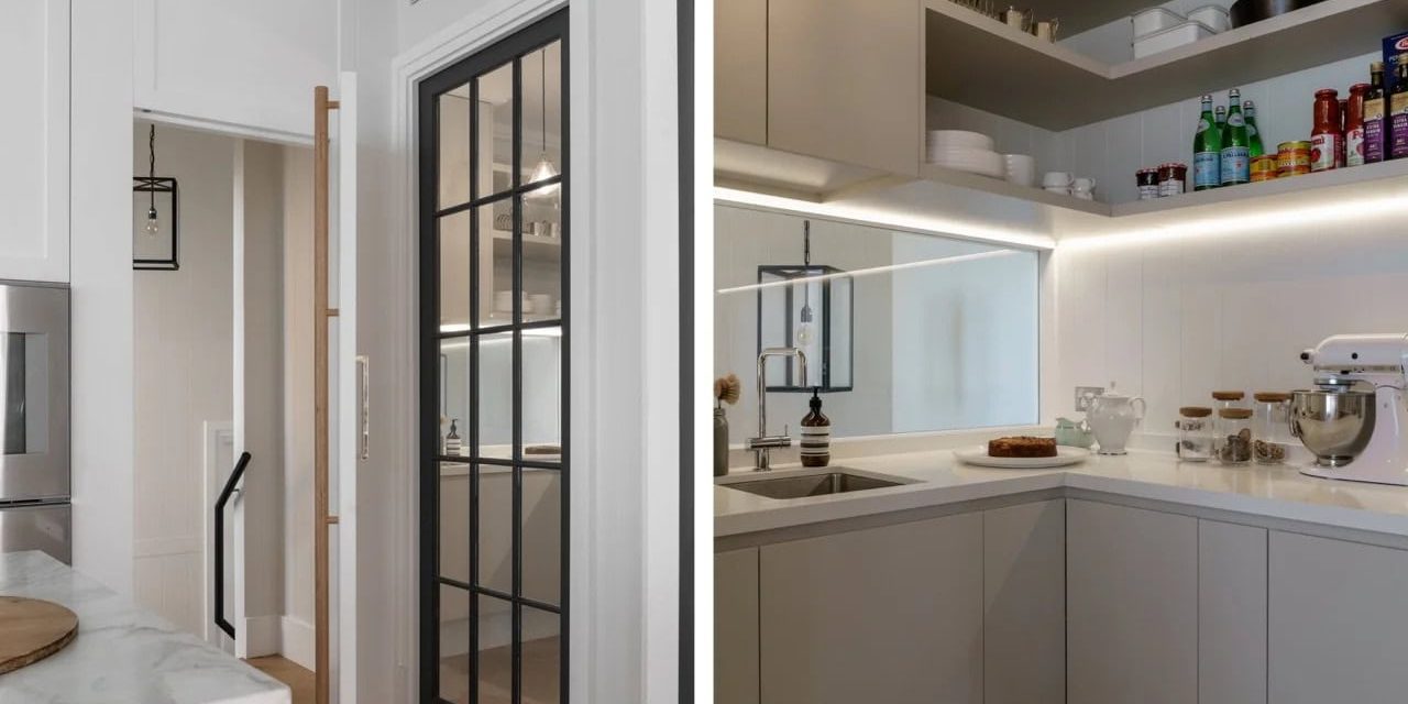 Luxury custom home building interior kitchen